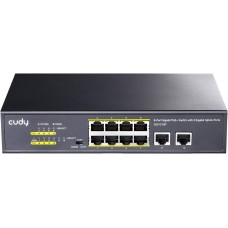 CUDY GS1010P 10-Port Gigabit