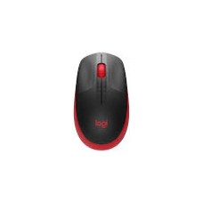 LOGITECH MOUSE WIRELESS M190 FULL SIZE RED 