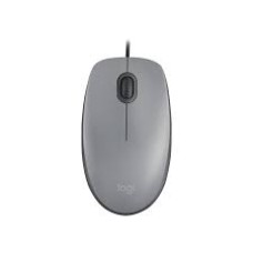 LOGITECH MOUSE M110 SILENT CORDED MID GRAY 
